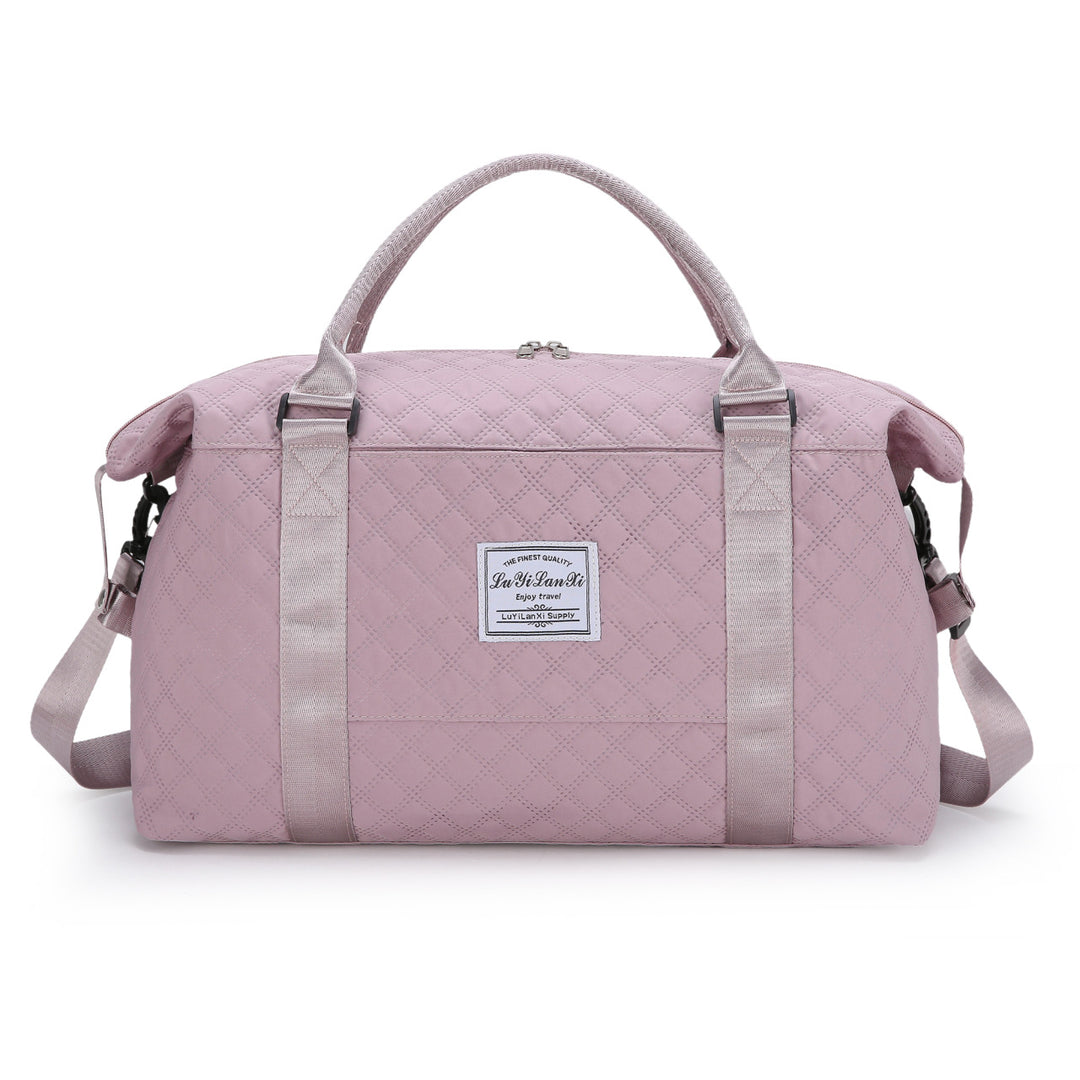 Elegante gesteppte Reisetasche