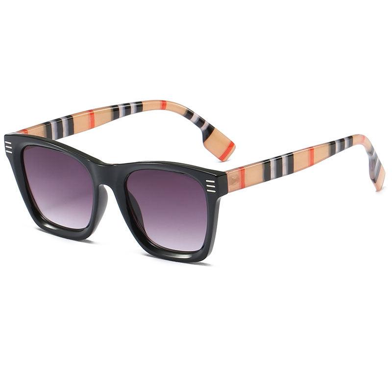 Damen oversized Sonnenbrille mit einzigartigem Schildpatt-Muster Karnz