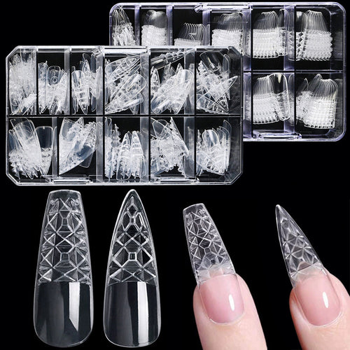 Premium klare Nagelverlängerungsspitzen Karnz