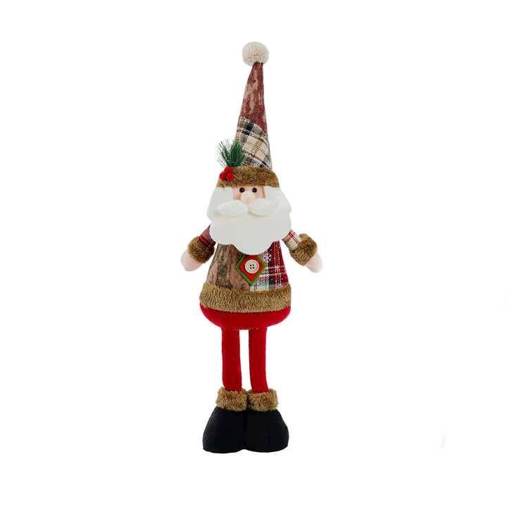 Dekorative Schneemann Figur im festlichen Design