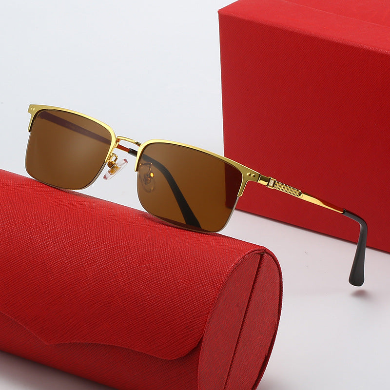 Damen elegante Korrektionsbrille mit hochwertigem Metallrahmen Karnz