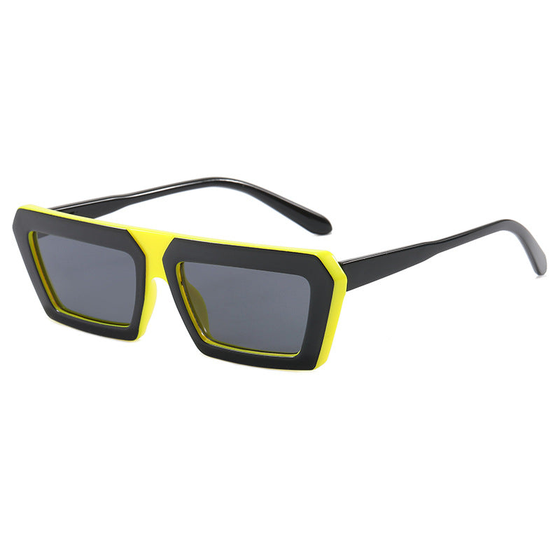 Damen geometrische Sonnenbrille im trendigen Design Karnz
