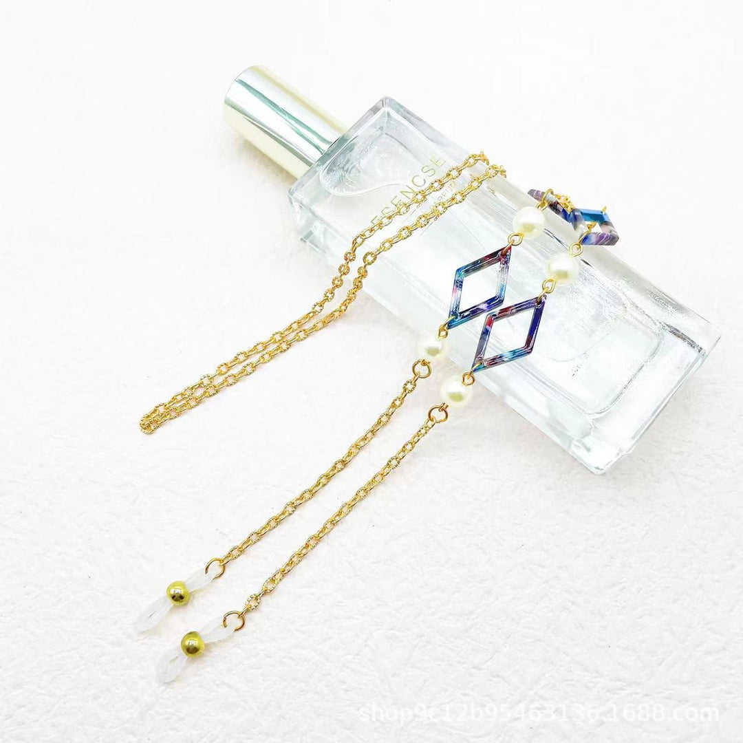 Elegante geometrische Halskette Karnz