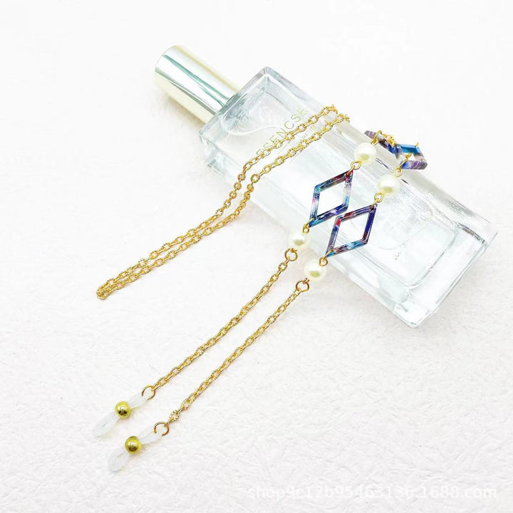Elegante geometrische Halskette Karnz