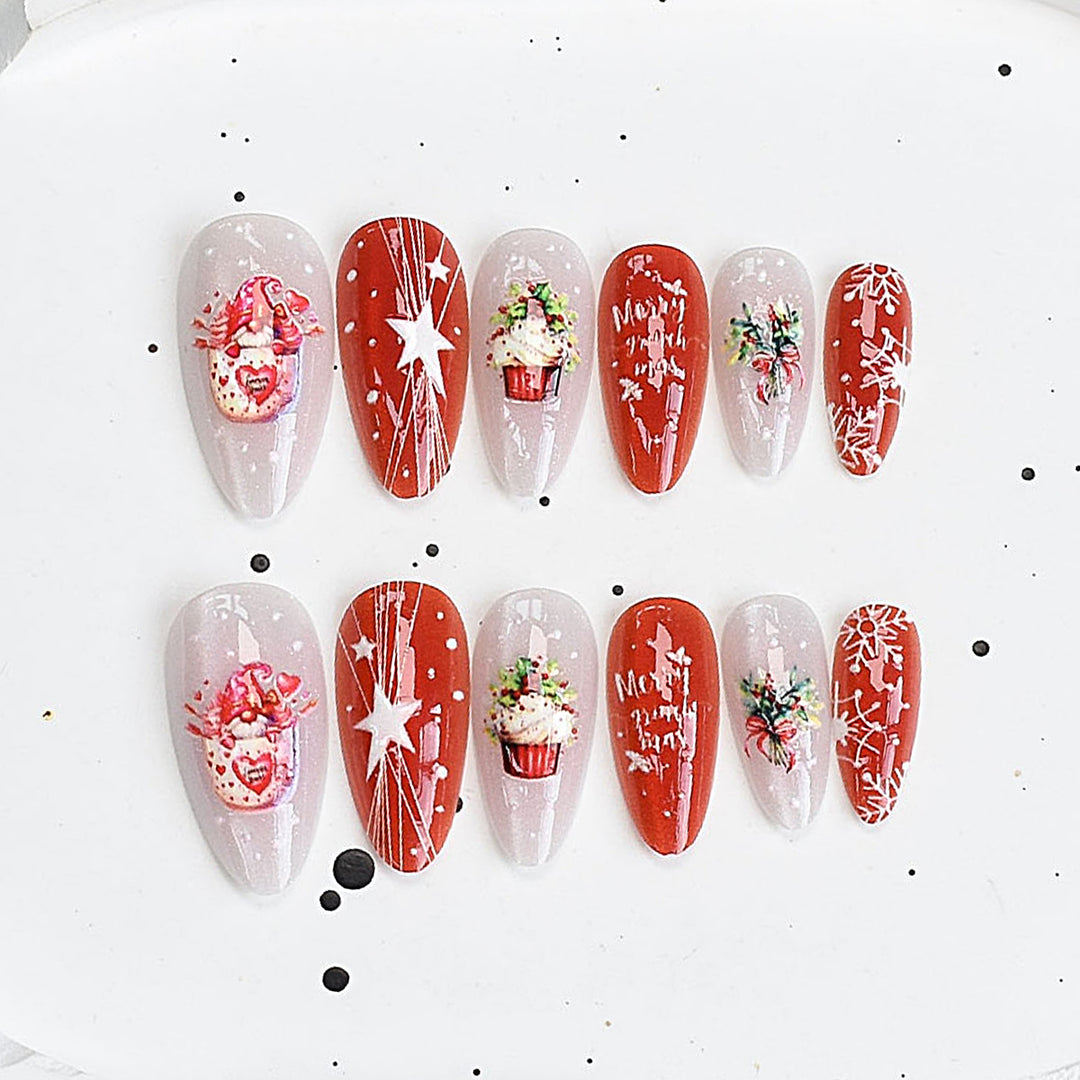Dekorative Nagelkunst Karnz