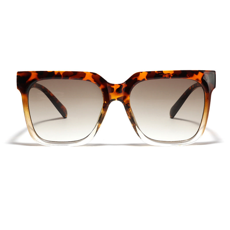 Damen quadratische Sonnenbrille mit elegantem Schildpatt-Design Karnz