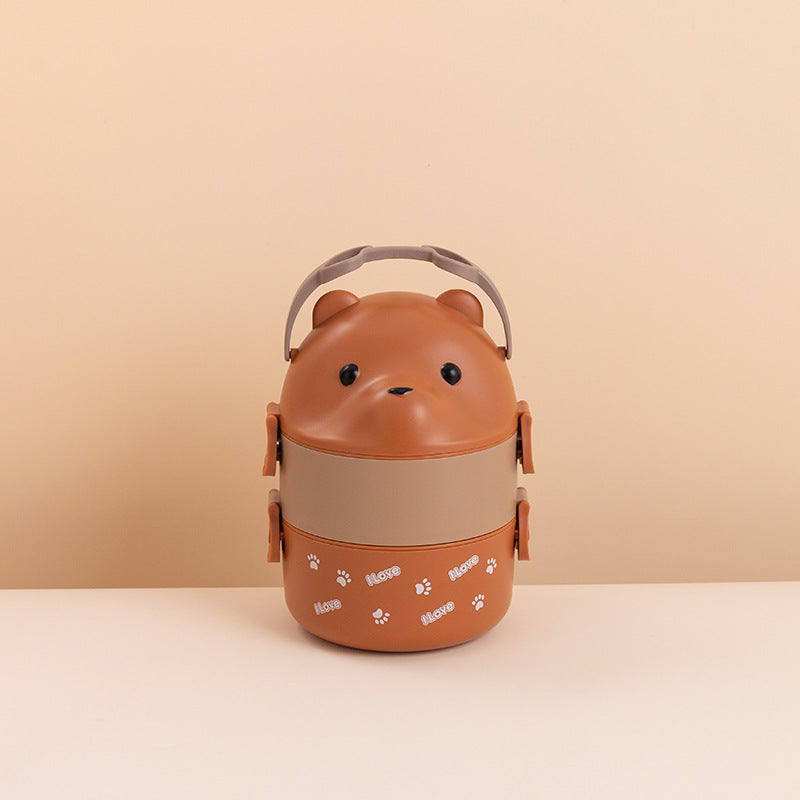 Süße tierische Bento-Lunchbox