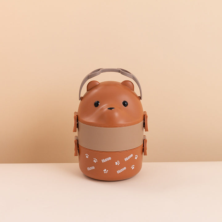 Süße tierische Bento-Lunchbox