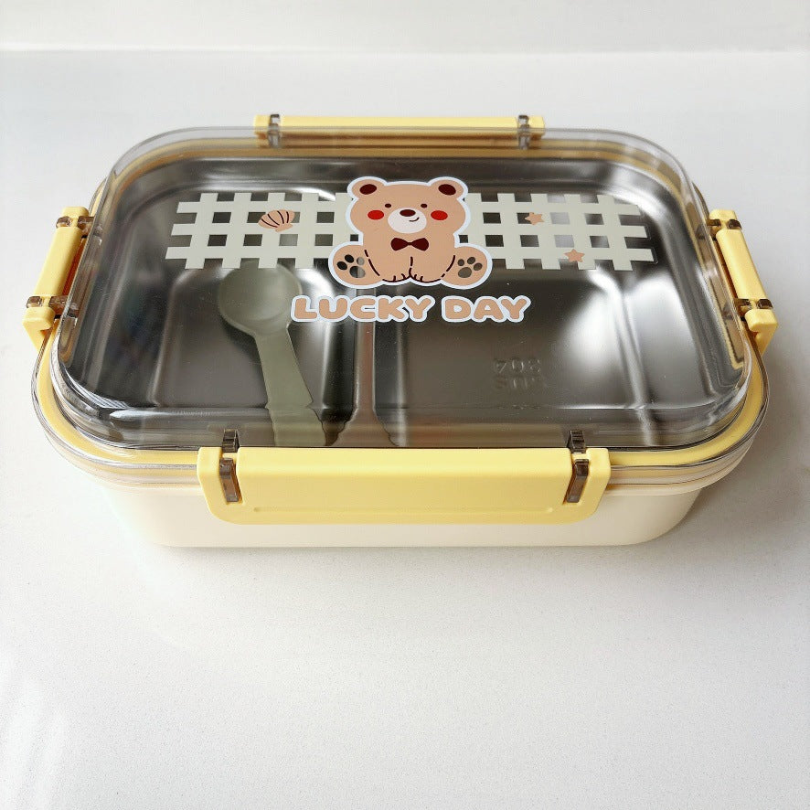 Süßer tierisches Lunch-Aufbewahrungsbehälter