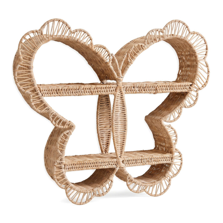 Verspieltes Wandregal im Schmetterlingsdesign Karnz