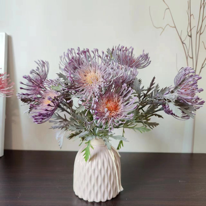 Lebensechter dekorativer Chrysanthemenstiel