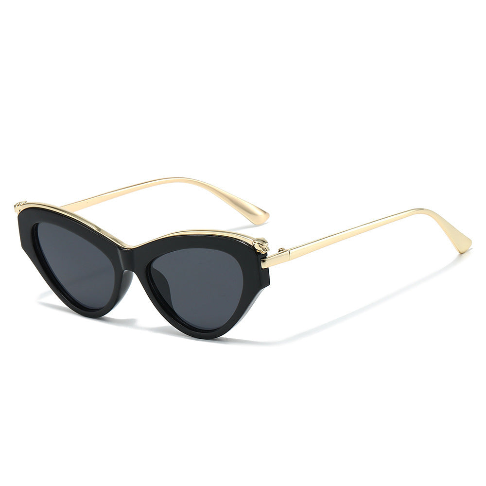 Glamouröse Cat-Eye-Sonnenbrillen mit verlaufenden Gläsern Karnz