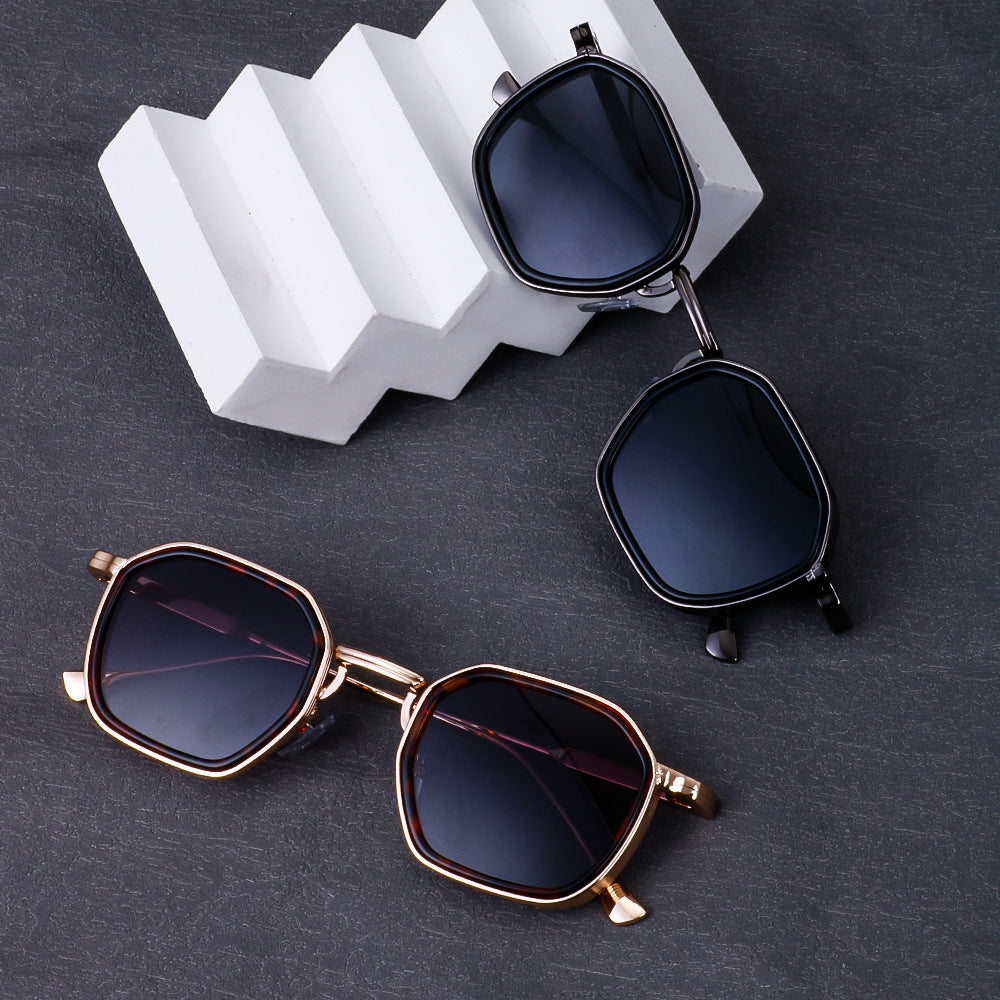 Damen stylische Sonnenbrille im modernen achteckigen Design mit hochwertigen polarisierten Gläsern Karnz
