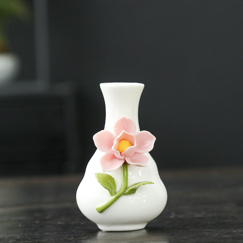 Künstlerische Blumenporzellanvase Karnz