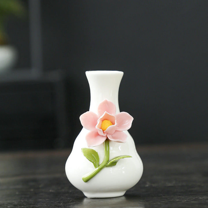 Künstlerische Blumenporzellanvase Karnz