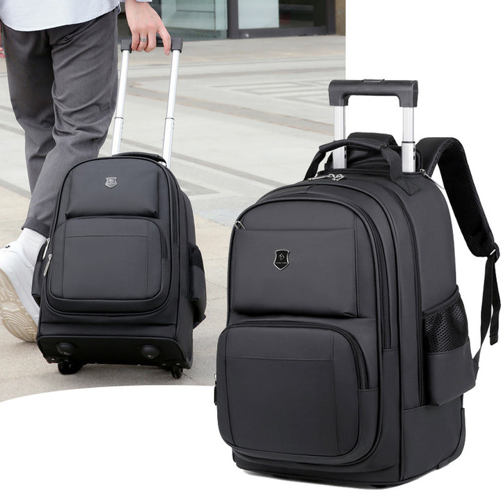 Vielseitiger Rolling Laptop Reise Rucksack Karnz