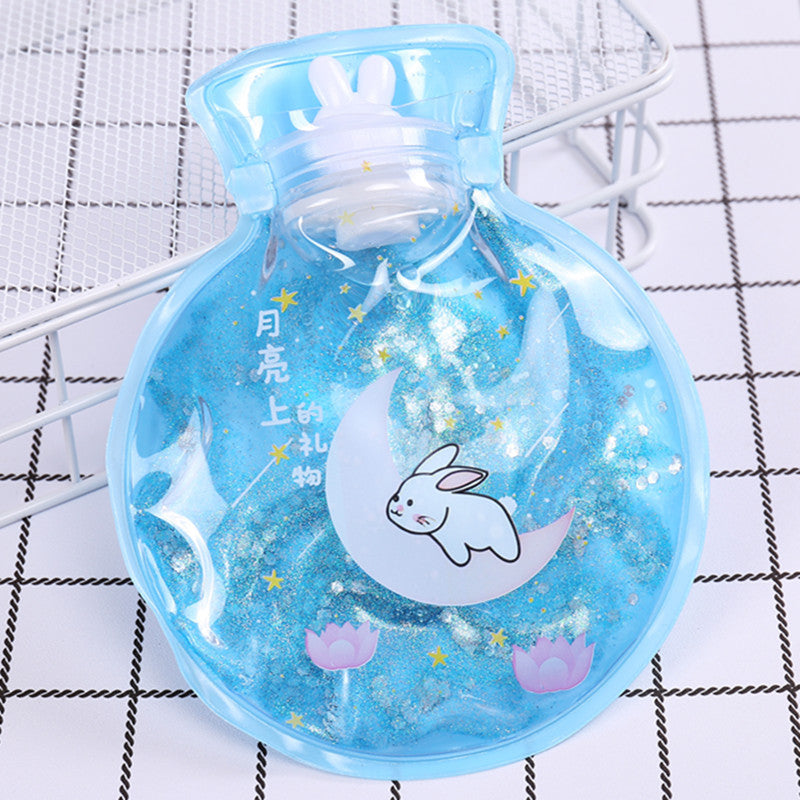 Damen Kawaii Wärmflasche mit niedlichem Stoffbezug Karnz