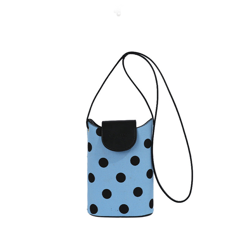 WoPlayful Polka Dot Umhängetasche Karnz