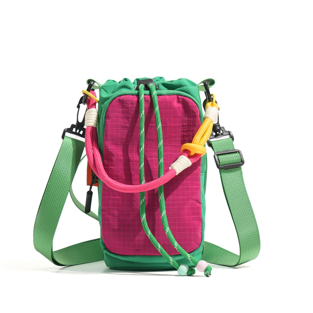 Vielseitige Kordelzug Crossbody-Tasche