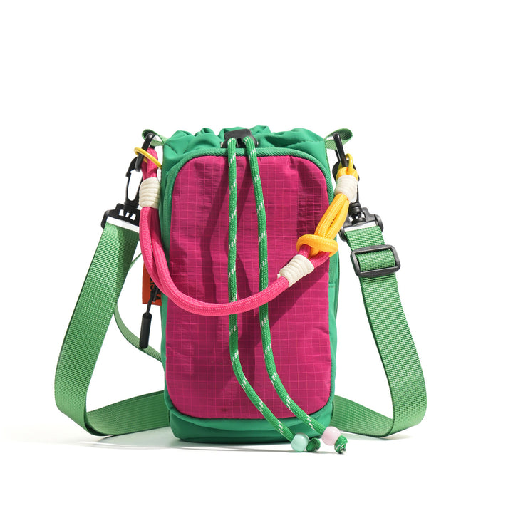 Vielseitige Kordelzug Crossbody-Tasche