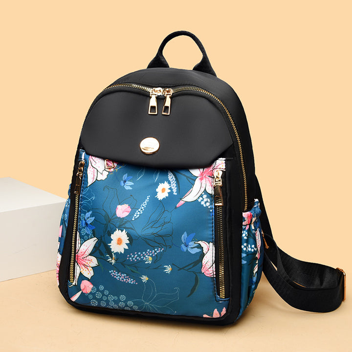 Blumenmuster Rucksack Karnz