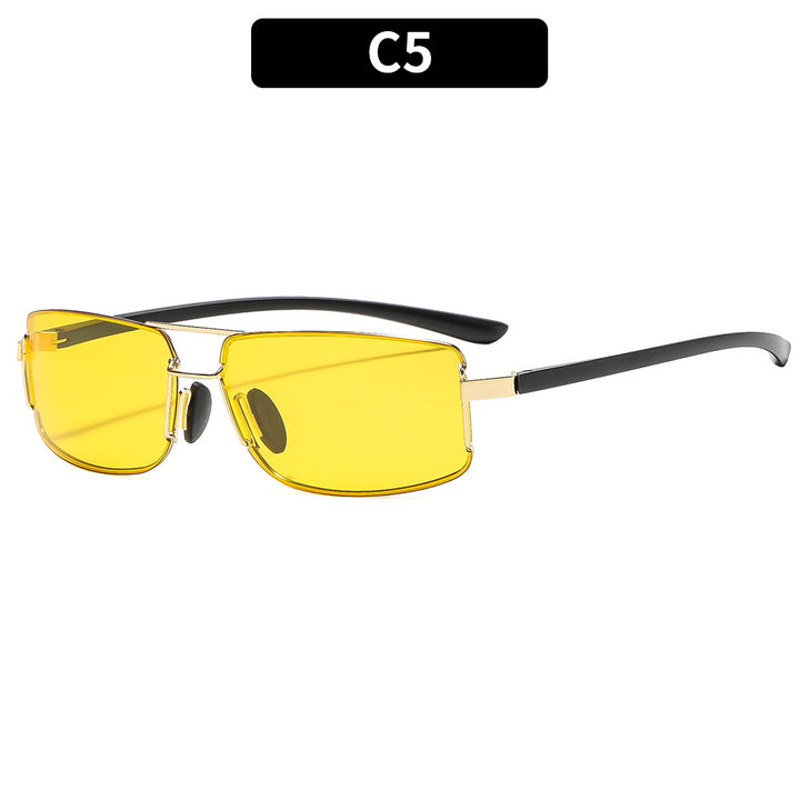 Futuristische Rahmen Schild Sonnenbrille