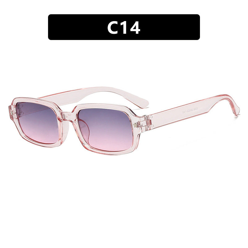 Damen modische Rechtecksonnenbrille mit herausragendem Design und schützendem UV-Filter Karnz