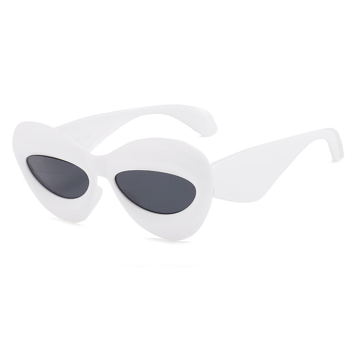 Damen Modische Cat-Eye Sonnenbrille mit einzigartigem Design Karnz