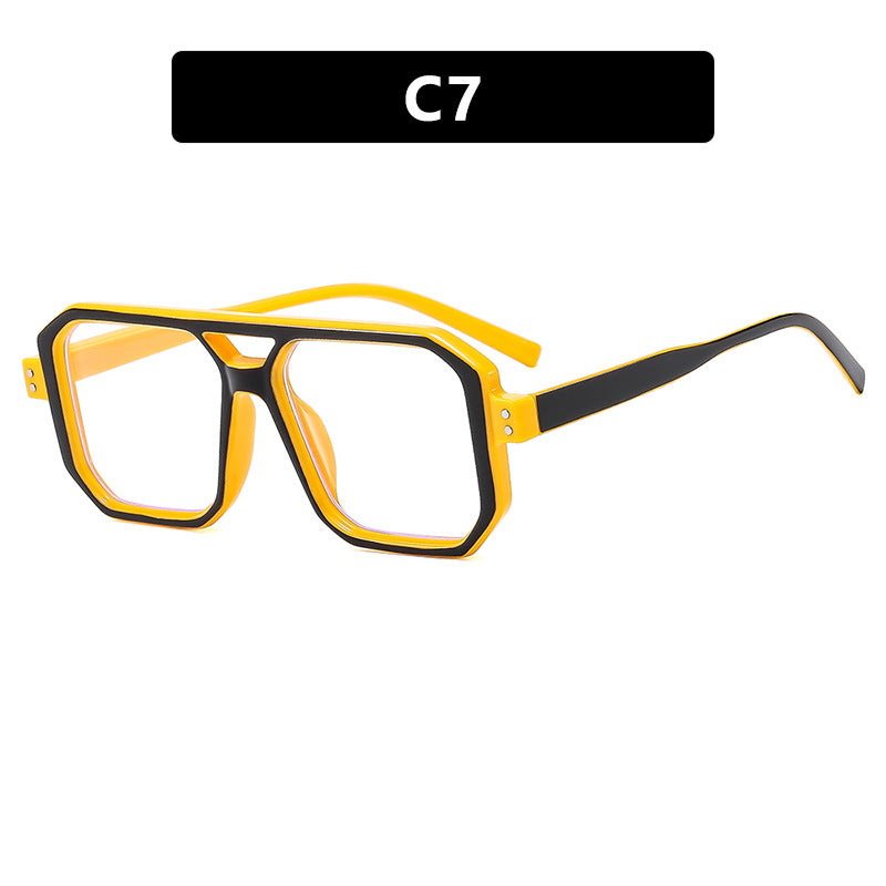 Damen geometrische Premium-Brille Karnz
