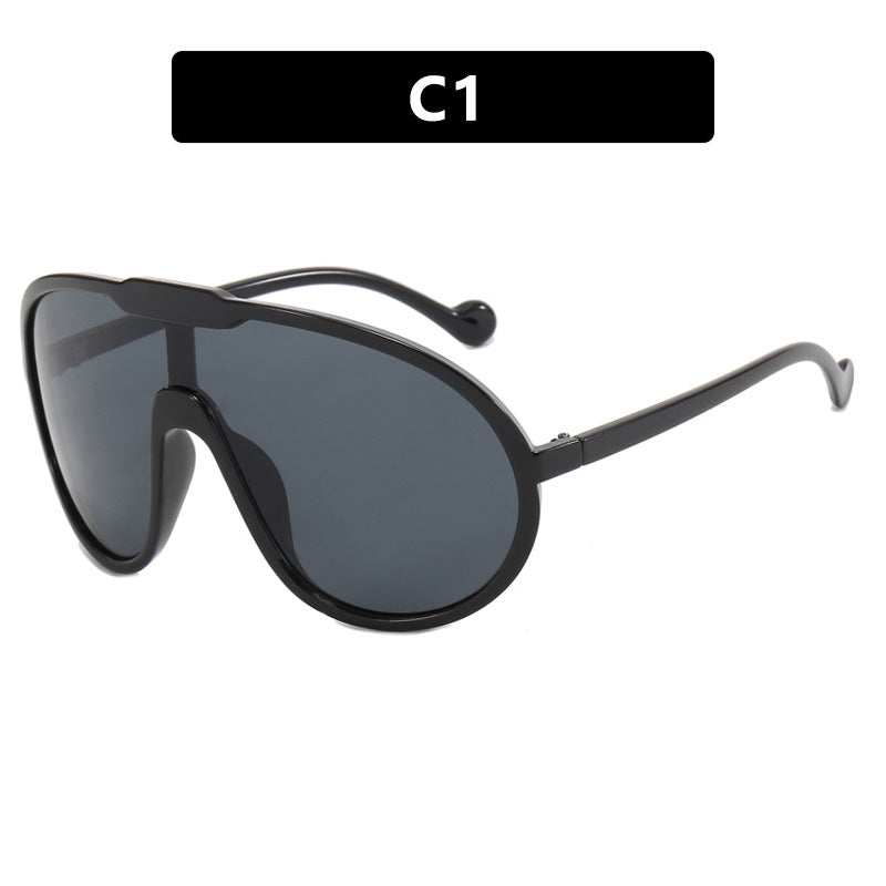 Damen visierähnliche Sonnenbrille Karnz