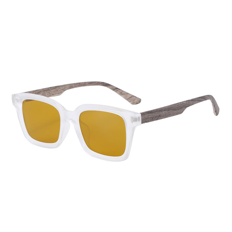 Damen stilvolle quadratische Sonnenbrille mit robustem Rahmen Karnz