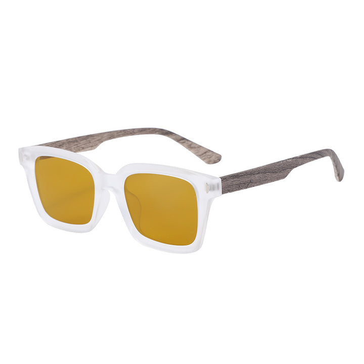 Damen stilvolle quadratische Sonnenbrille mit robustem Rahmen Karnz