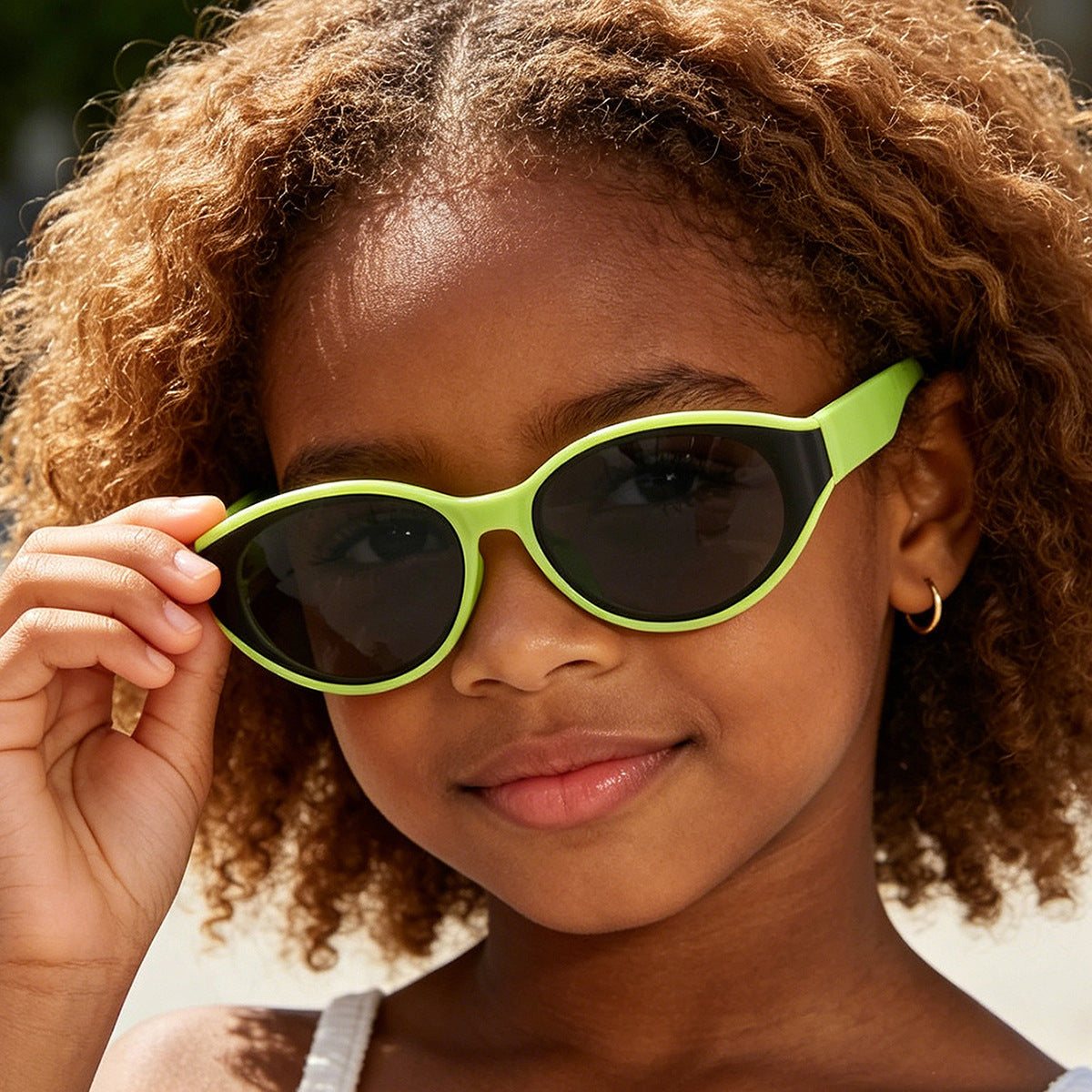 Damen stylische Sonnenbrille mit innovativem Design Karnz