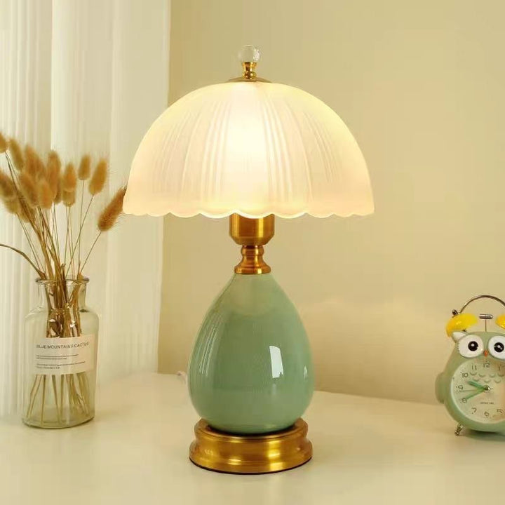 Dekorative Tischlampe