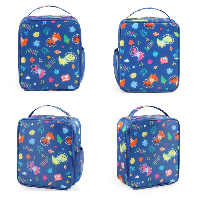 Niedliche Cartoon-Themen Isolierte Lunchbox