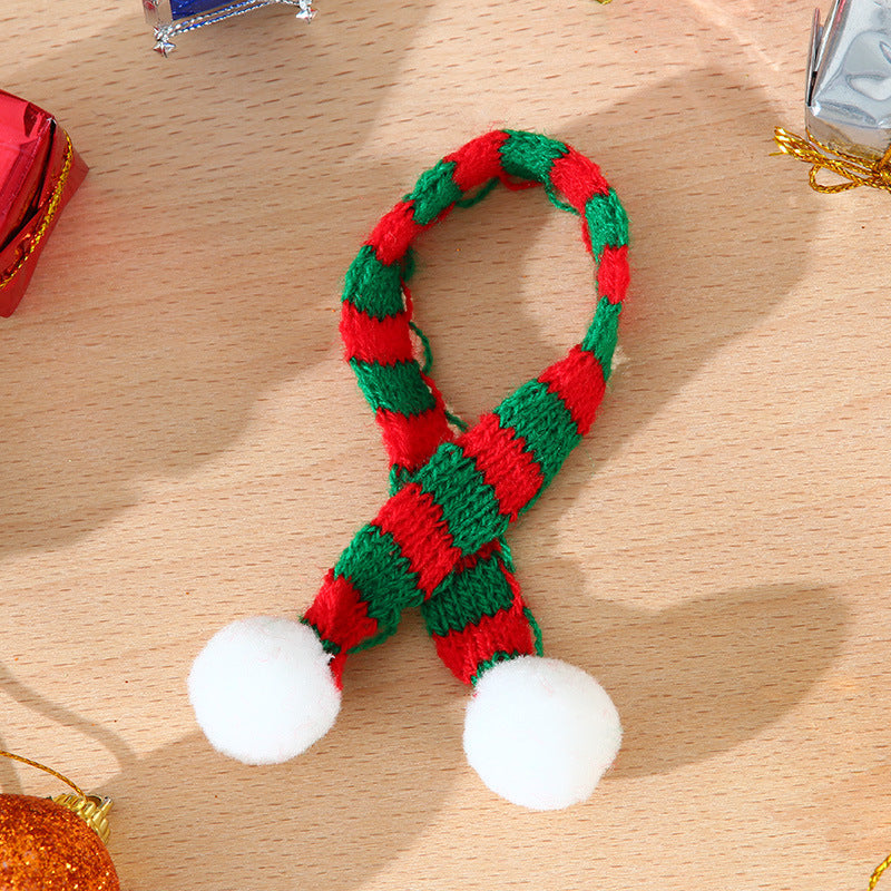 Festlicher Weihnachtsmützen-Haarreif