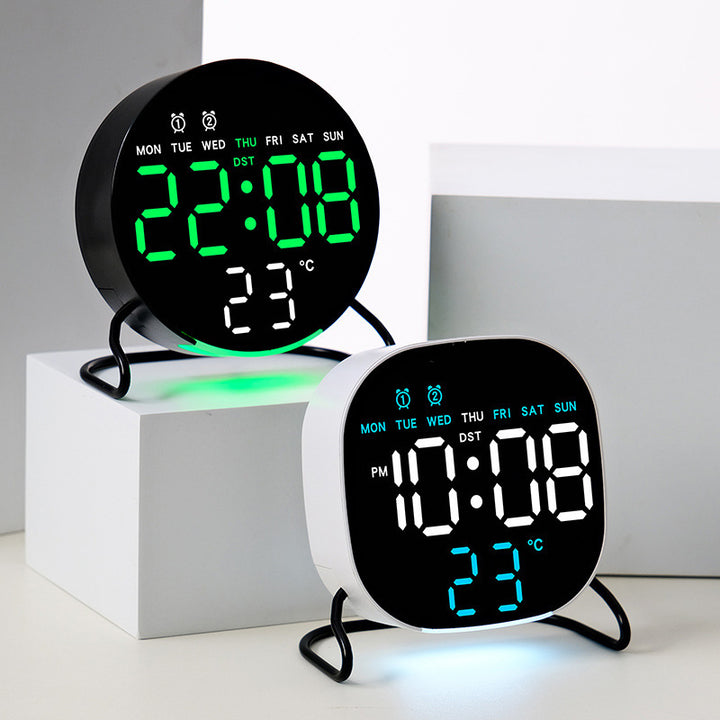 Digitaler Wecker mit Temperatur- und Kalenderanzeige Karnz