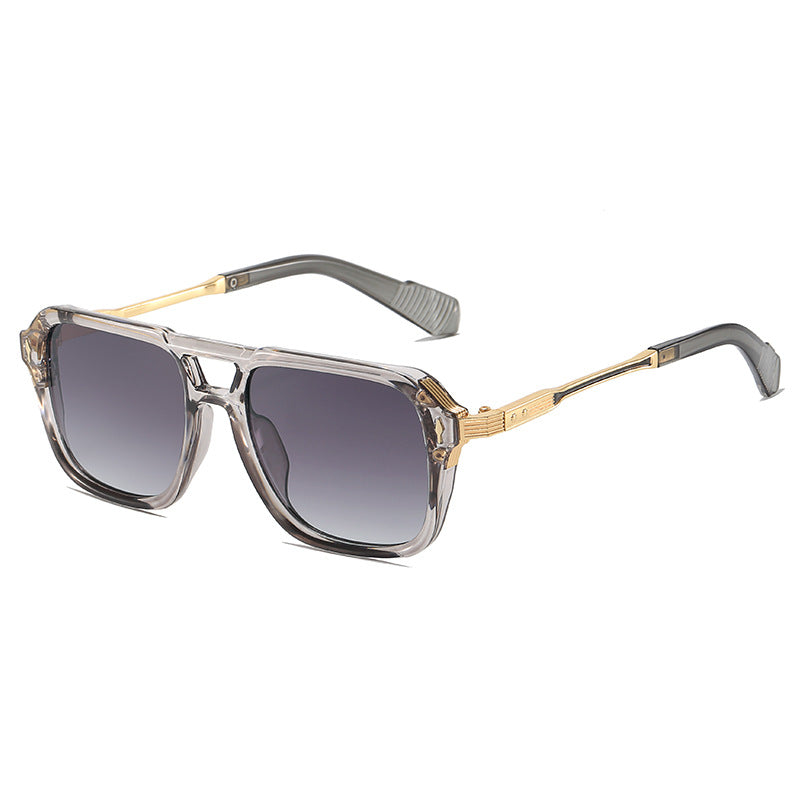 Bold Geometrischer Rahmen Sonnenbrille Karnz