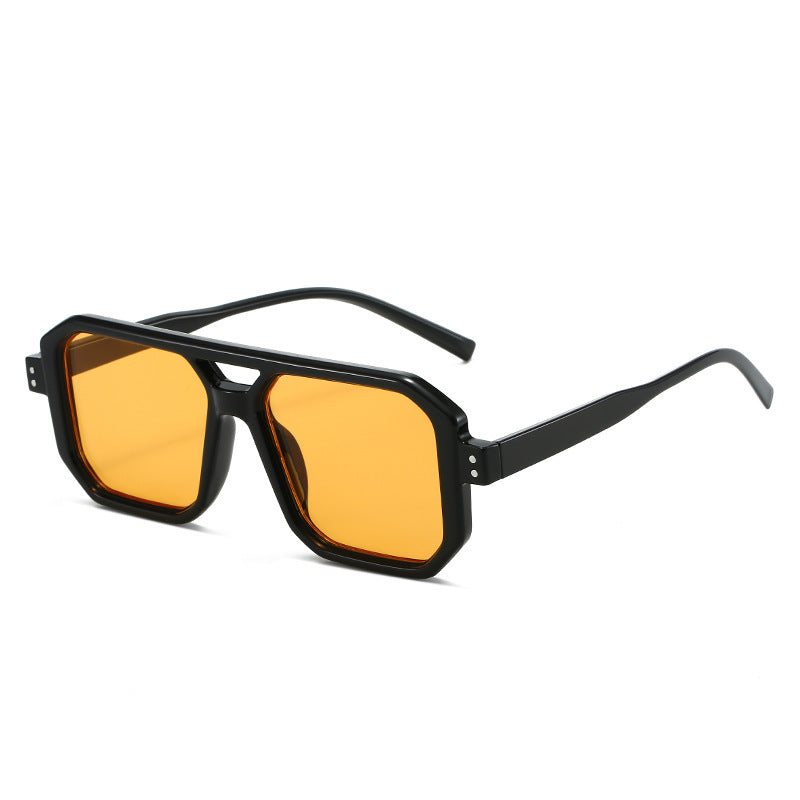 Damen modische Sonnenbrille im modernen achtkantigen Design Karnz