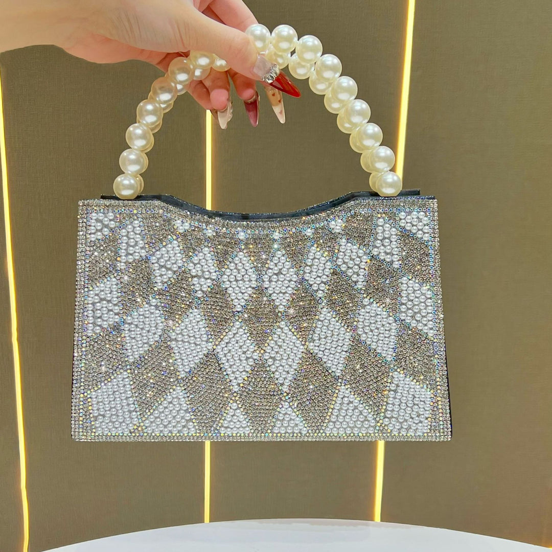 Perlenmode-Handtasche