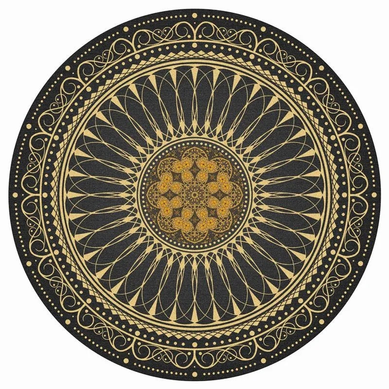Künstlerisches Mandala-Design-Teppich