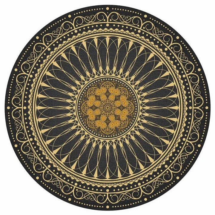 Künstlerisches Mandala-Design-Teppich