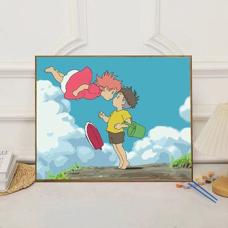 Anime-inspirierte Wandkunst Druck Karnz
