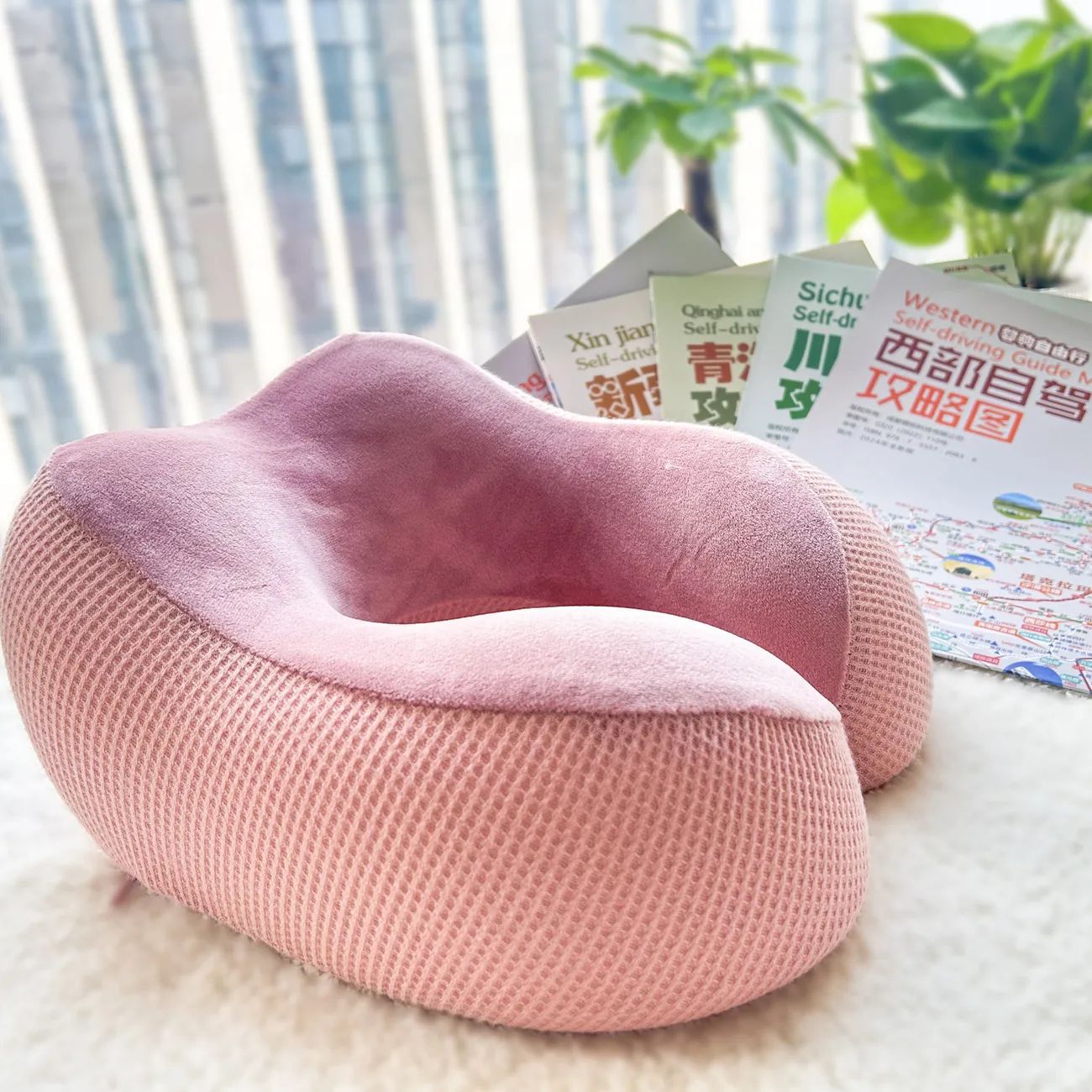 Damen ergonomisches Reisekissen mit kühlendem Effekt Karnz