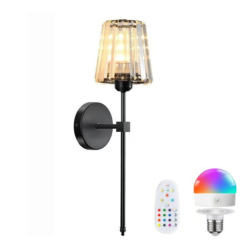 Moderne Kristallglas Wandleuchte
