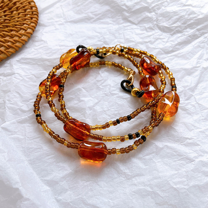Elegantes Schmuckband mit Kunstharz-Details Karnz