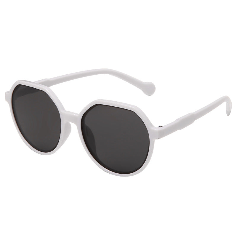 Damen modische Sonnenbrille mit markantem Achteck-Design Karnz