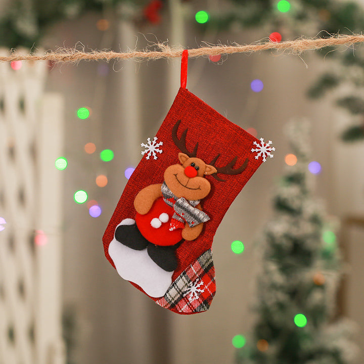 Festlicher Weihnachtsstrumpf Karnz