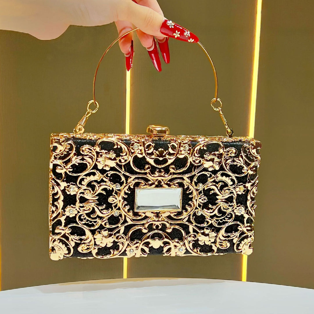 Dekorative verzierte Clutch
