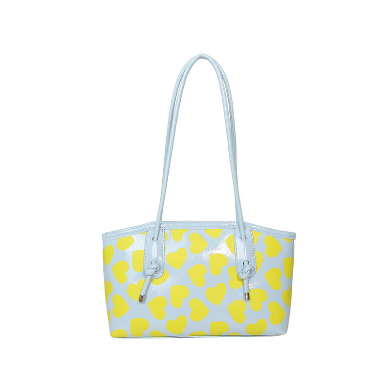 WoCasual Herz-Muster Tote Bag Karnz